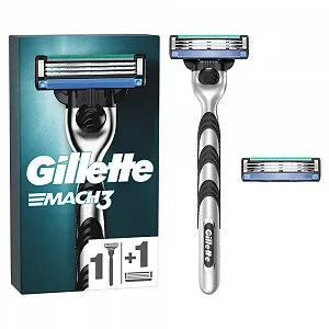 Бритва Gillette Mach3 с 2 сменными кассетами - Фото 1
