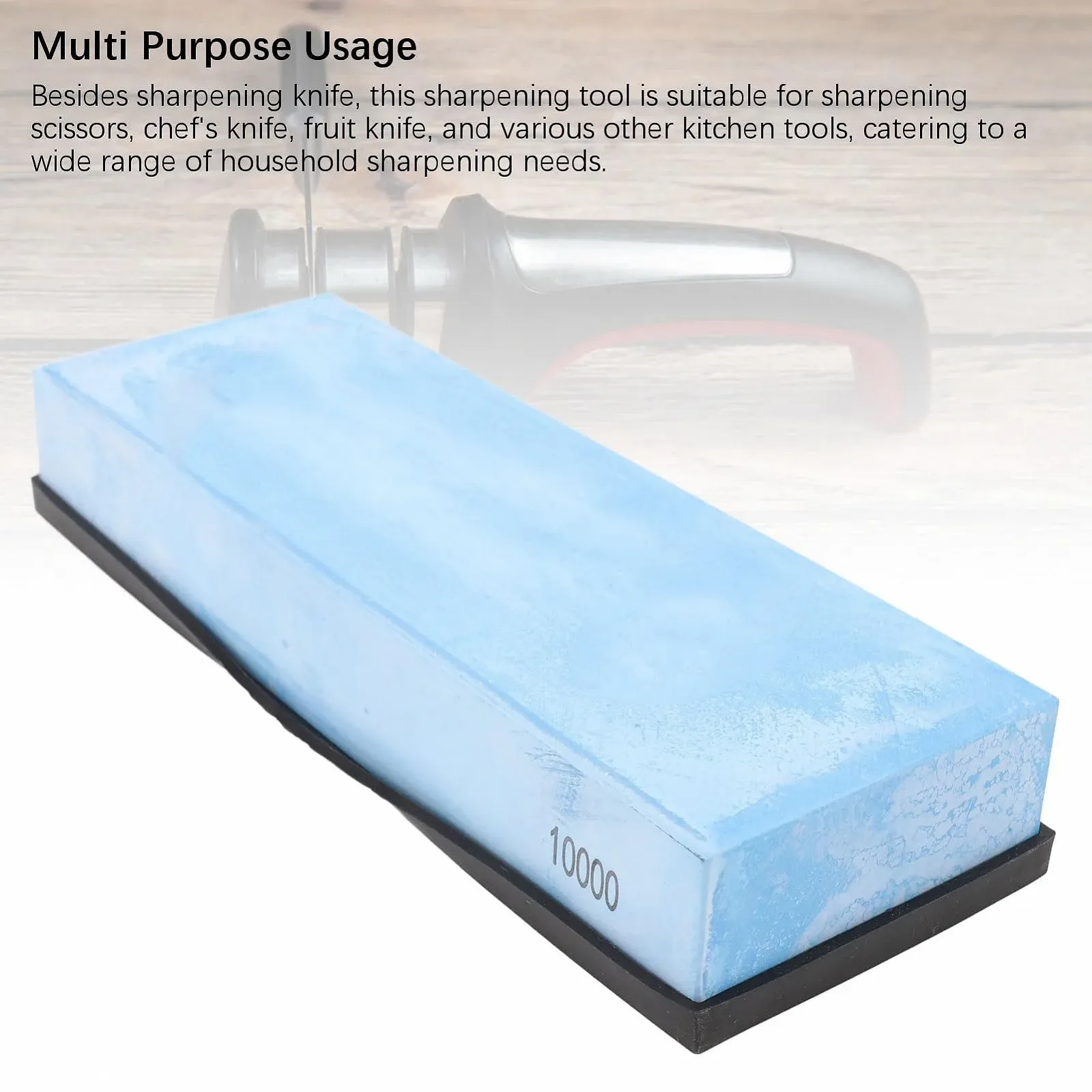 Точильный камень 10000 Grit Алюминиевый оксид с антискользящим основанием, фото №9