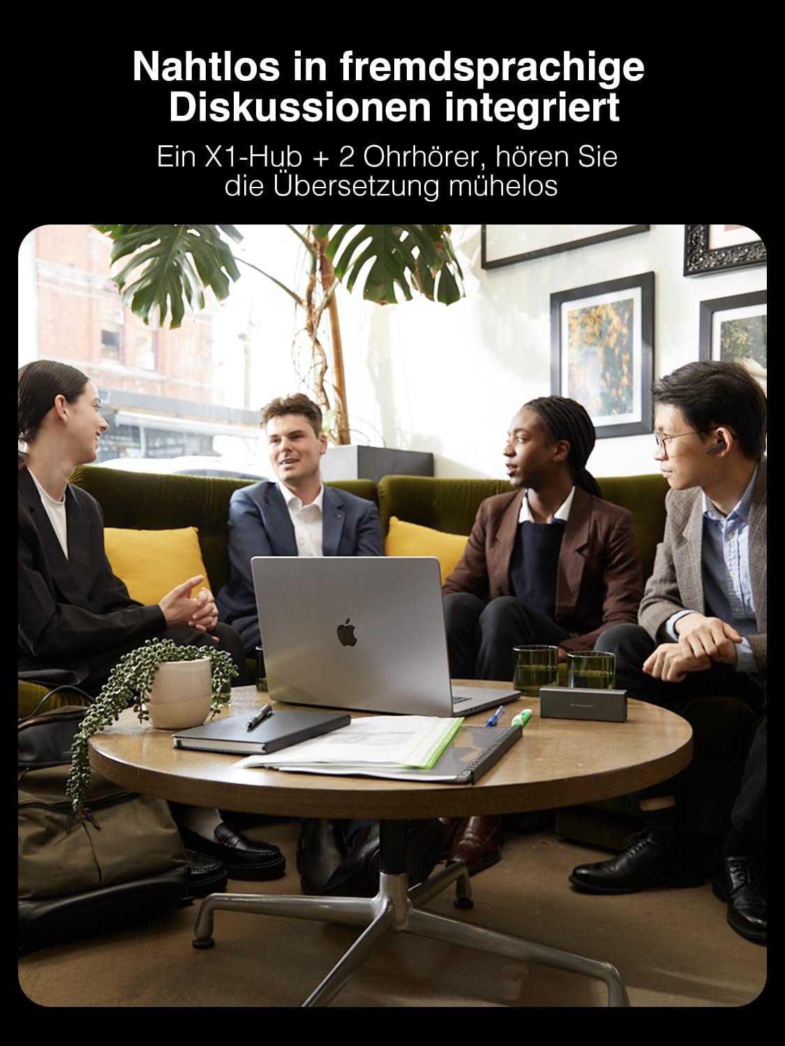 Хаб-переводчик AI Timekettle X1, на 40 языках с дистанционными голосовыми вызовами и переводом, фото №7