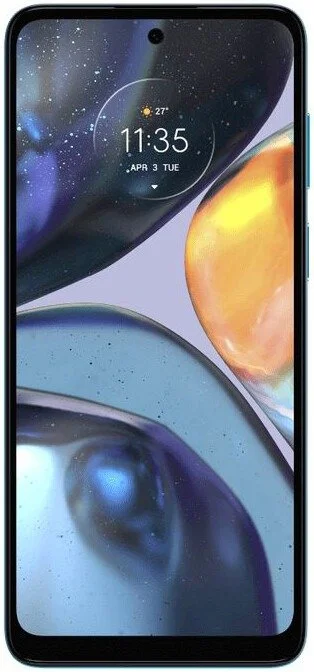 Смартфон 6.5" Motorola Moto G22 4/64Gb 4G 2-SIM NFC 50/16Мп 8 ядер Android 12 Iceberg Blue, фото №2