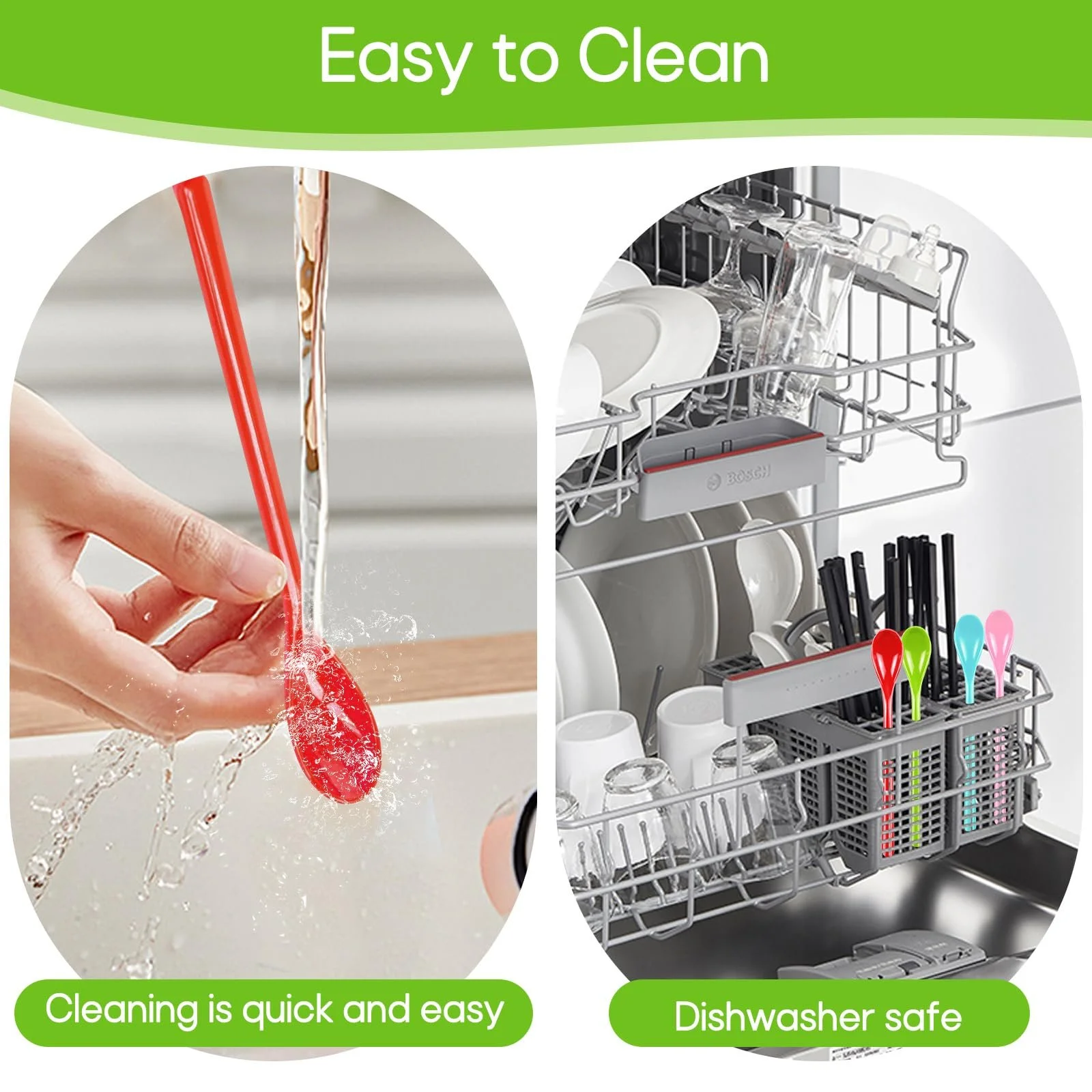 Ложки пластикові довгі кольорові 18.5 см, паковання 12 штук, фото №7 Ложки пластикові довгі кольорові 18.5 см, паковання 12 штук, фото №7