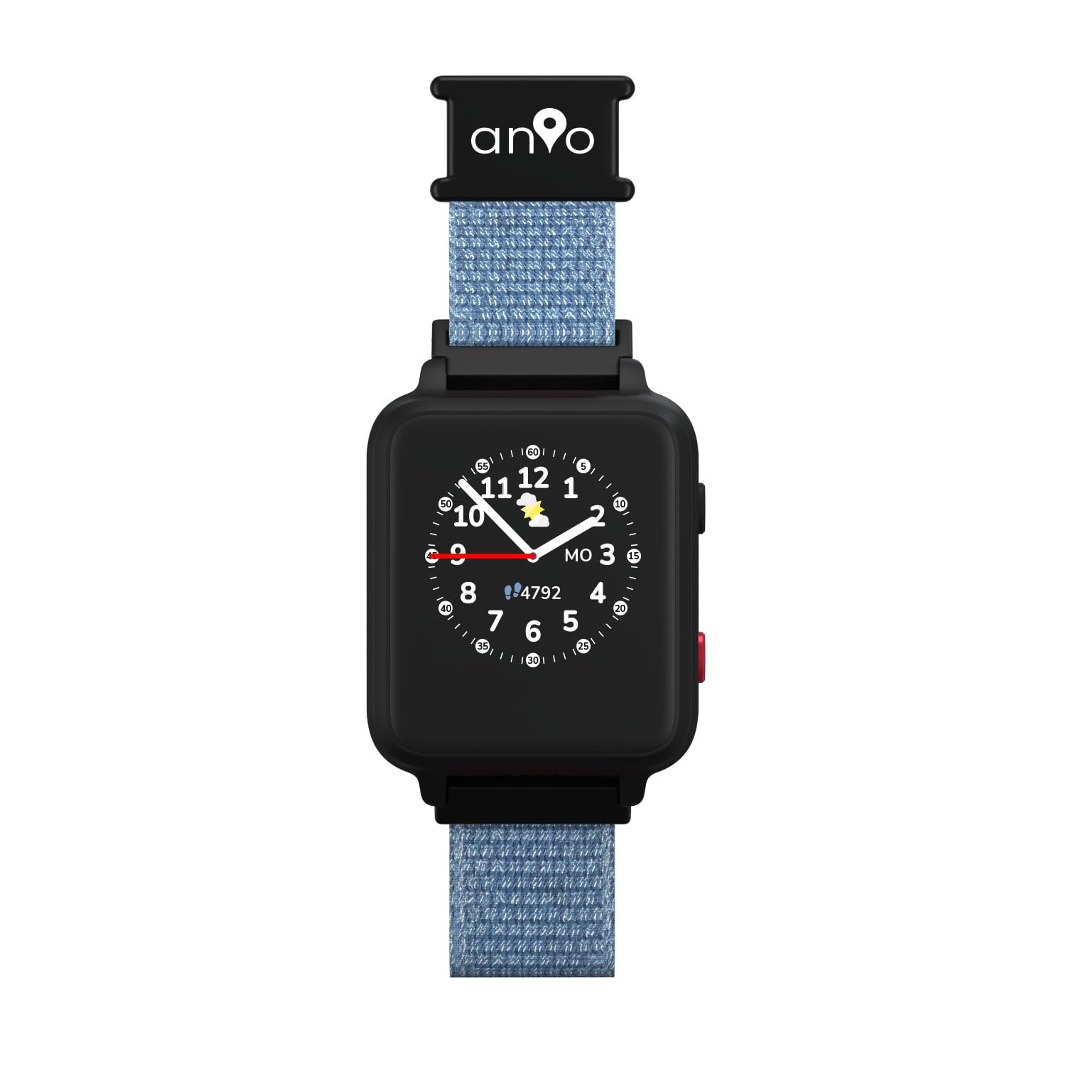 Смарт-часы ANIO Anio5s 2023 GPS, детские, синие, фото №4