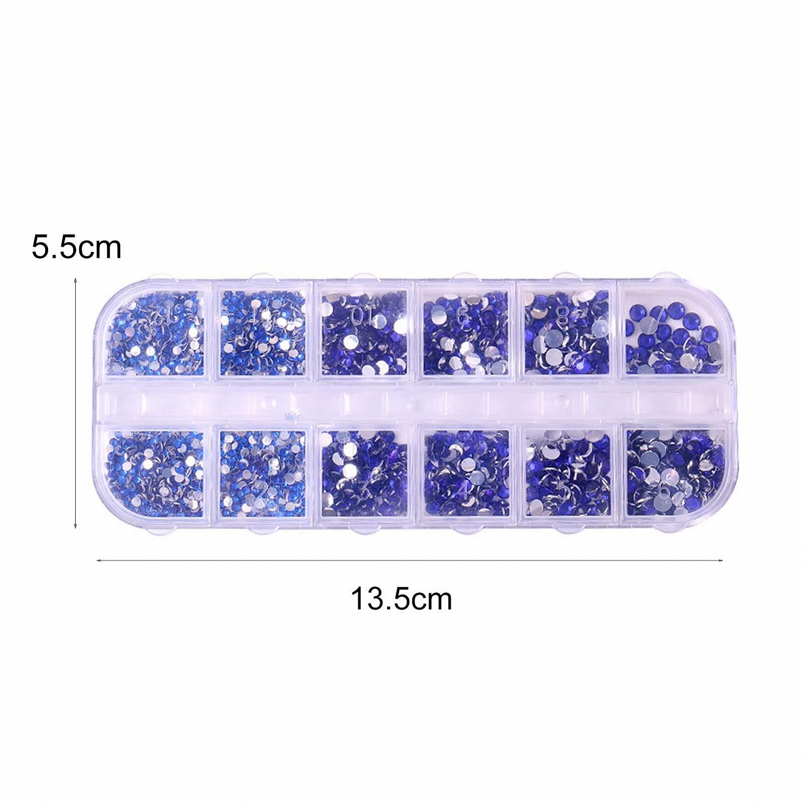 Стразы для ногтей Разные стили Яркие цвета, фото №3