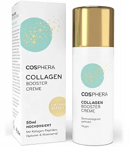 Крем для обличчя Cosphera Collagen Booster Cream веганський проти зморшок 50 мл - Фото 1