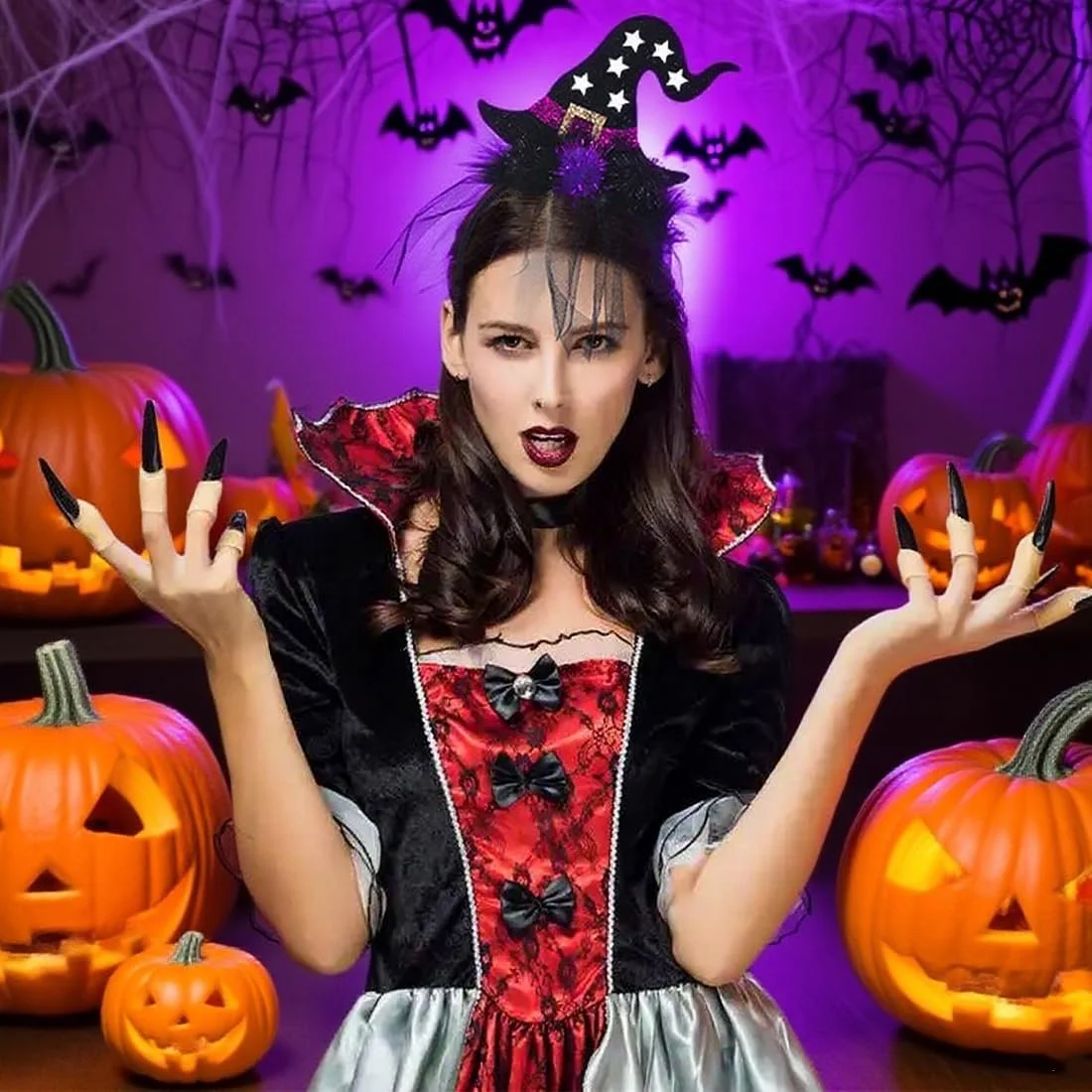 Женский обруч Шляпа ведьмы, фото №5