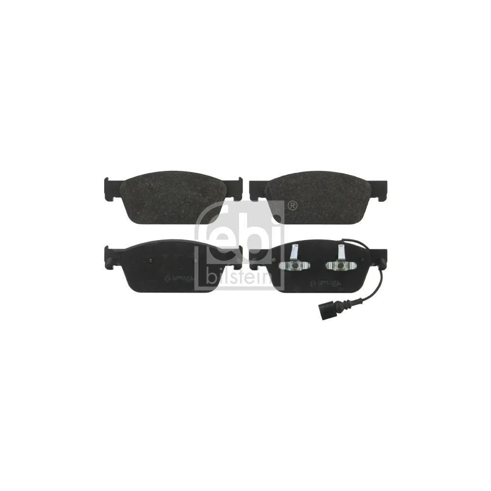 Комплект гальмівних колодок, дискове гальмо FEBI BILSTEIN 16824 для VW передня вісь, фото №2 Комплект гальмівних колодок, дискове гальмо FEBI BILSTEIN 16824 для VW передня вісь, фото №2