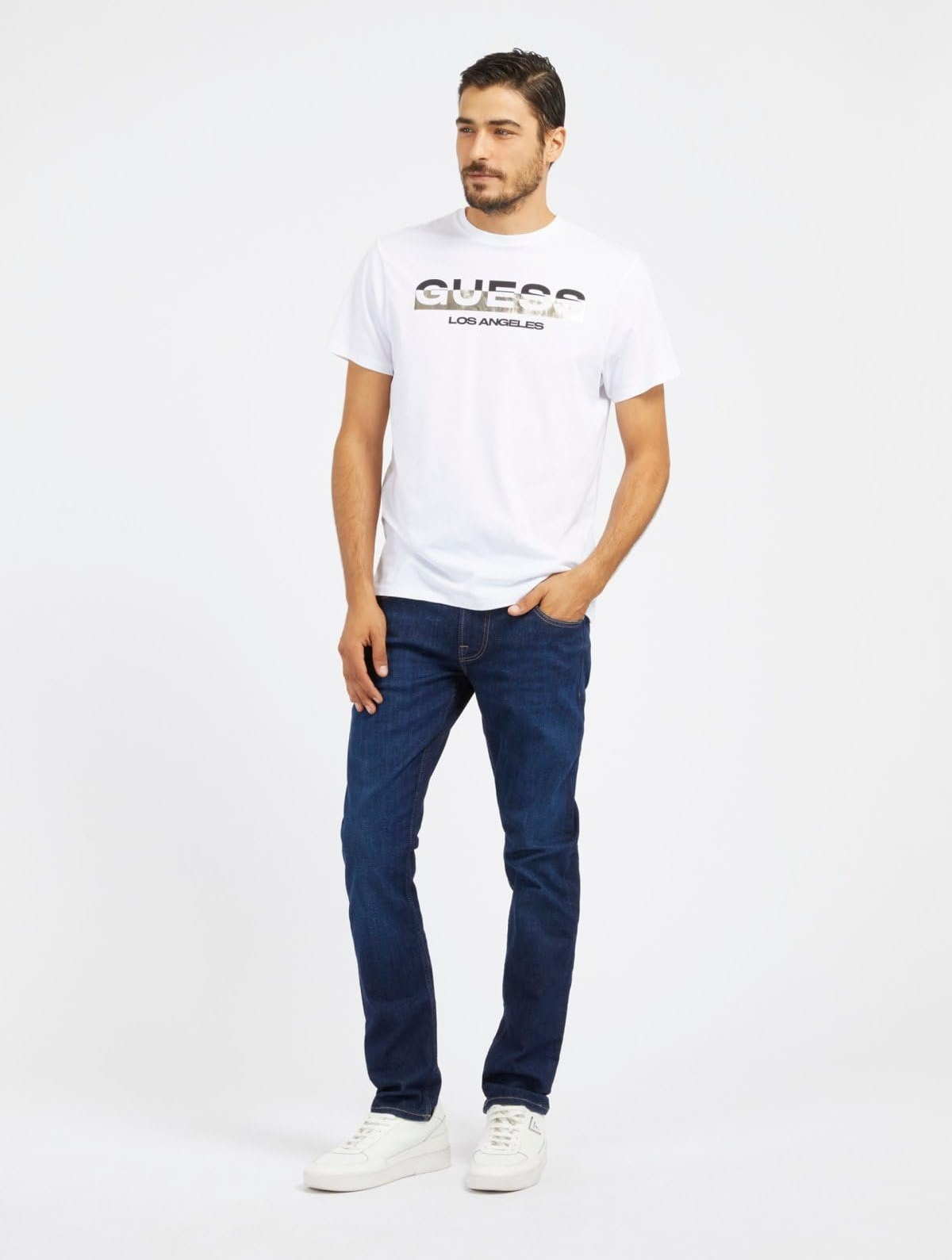 Мужские джинсы Guess - Eco Miami Tapered (M4RAN1 D58O1) Темно-синий - 32, фото №3 Мужские джинсы Guess - Eco Miami Tapered (M4RAN1 D58O1) Темно-синий - 32, фото №3