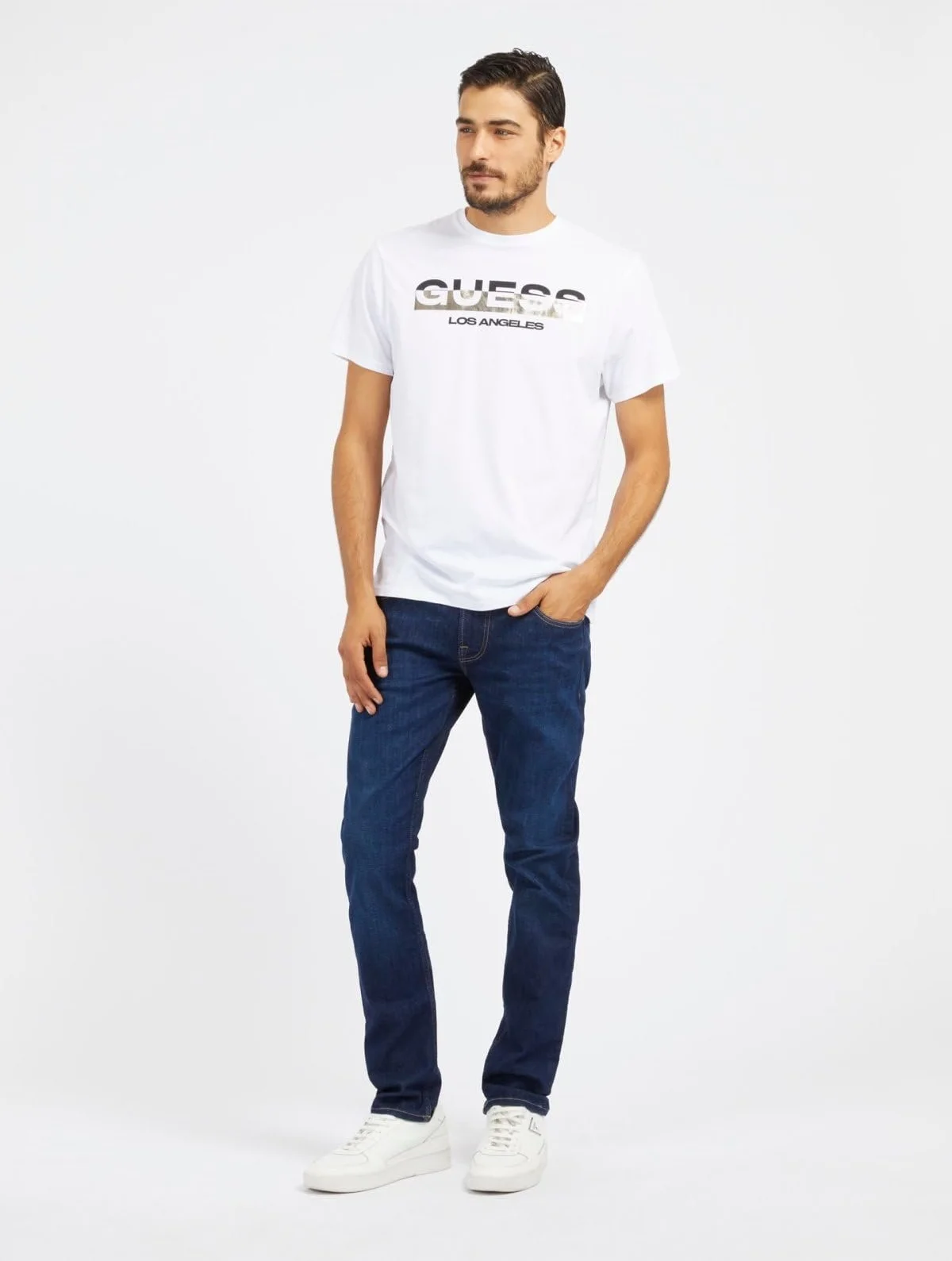 Чоловічі джинси Guess - Eco Miami Tapered (M4RAN1 D58O1) Темно-синій - 32, фото №3 Чоловічі джинси Guess - Eco Miami Tapered (M4RAN1 D58O1) Темно-синій - 32, фото №3