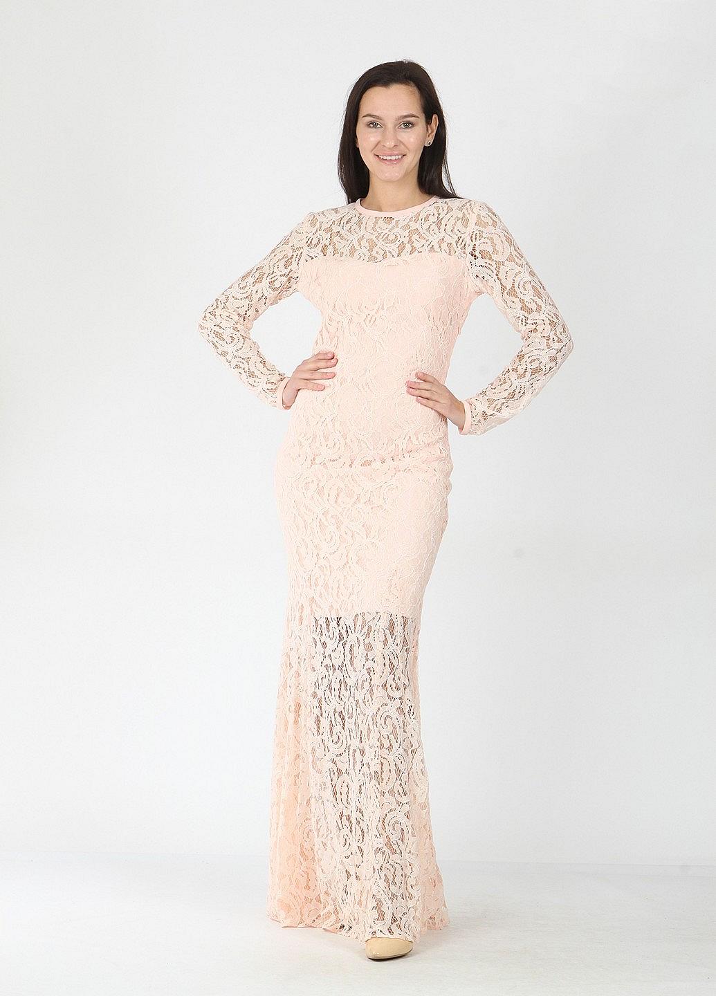 Платье Enna Levoni M Пудровый (ND-3057-Powder), фото №1