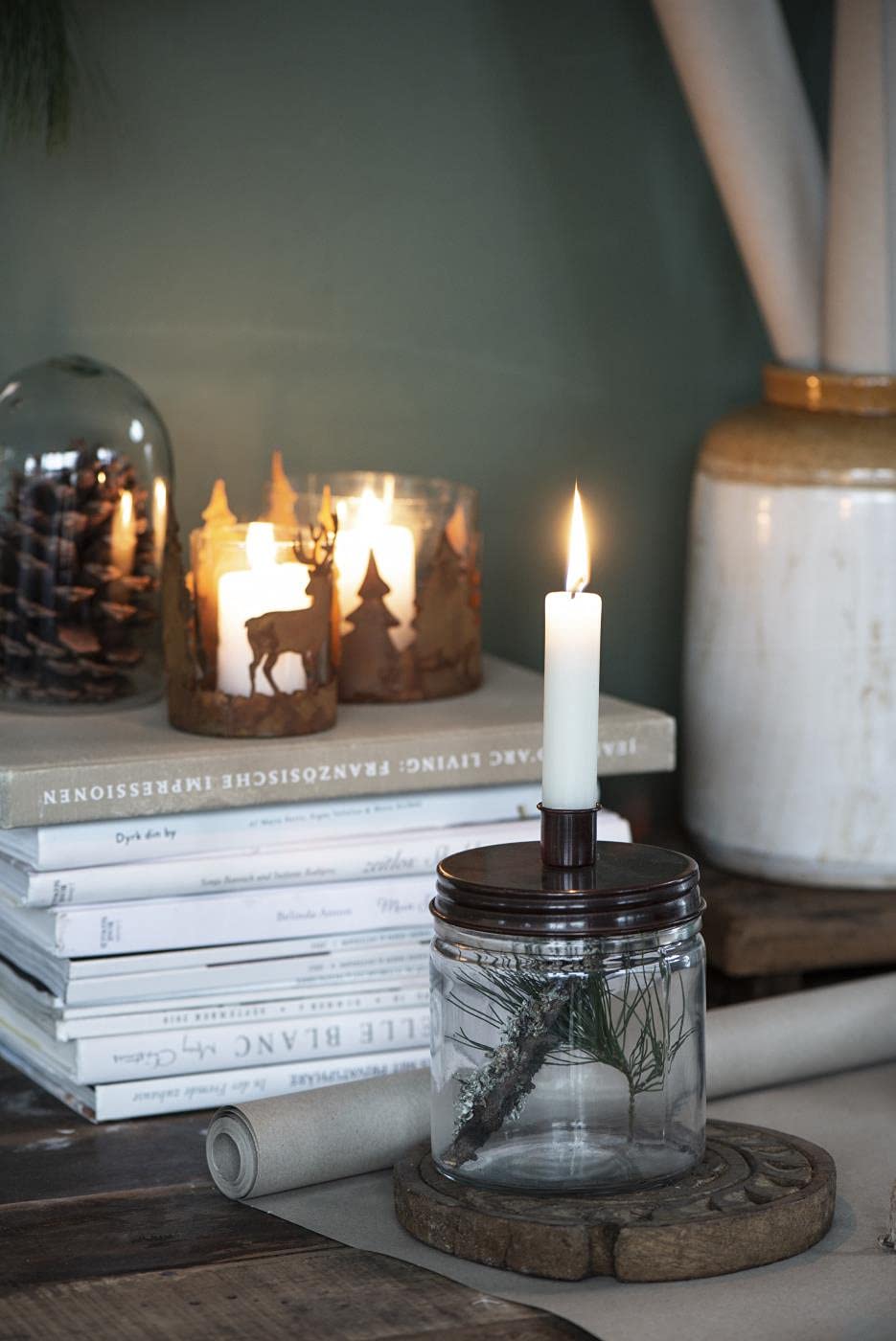 Підсвічник IB Laursen 5179-14 для свічки-запаленни металевий кришка низький темно-червоний, фото №3 Підсвічник IB Laursen 5179-14 для свічки-запаленни металевий кришка низький темно-червоний, фото №3