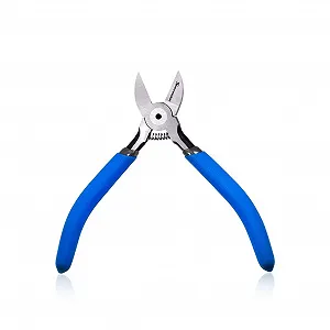 Бокорезы SPEEDWOX 5" Мини Диагональные Плоскогубцы Кусачки с косым срезом для проволоки из высокоуглеродистой стали с высоким рычагом и пружиной - Фото 1