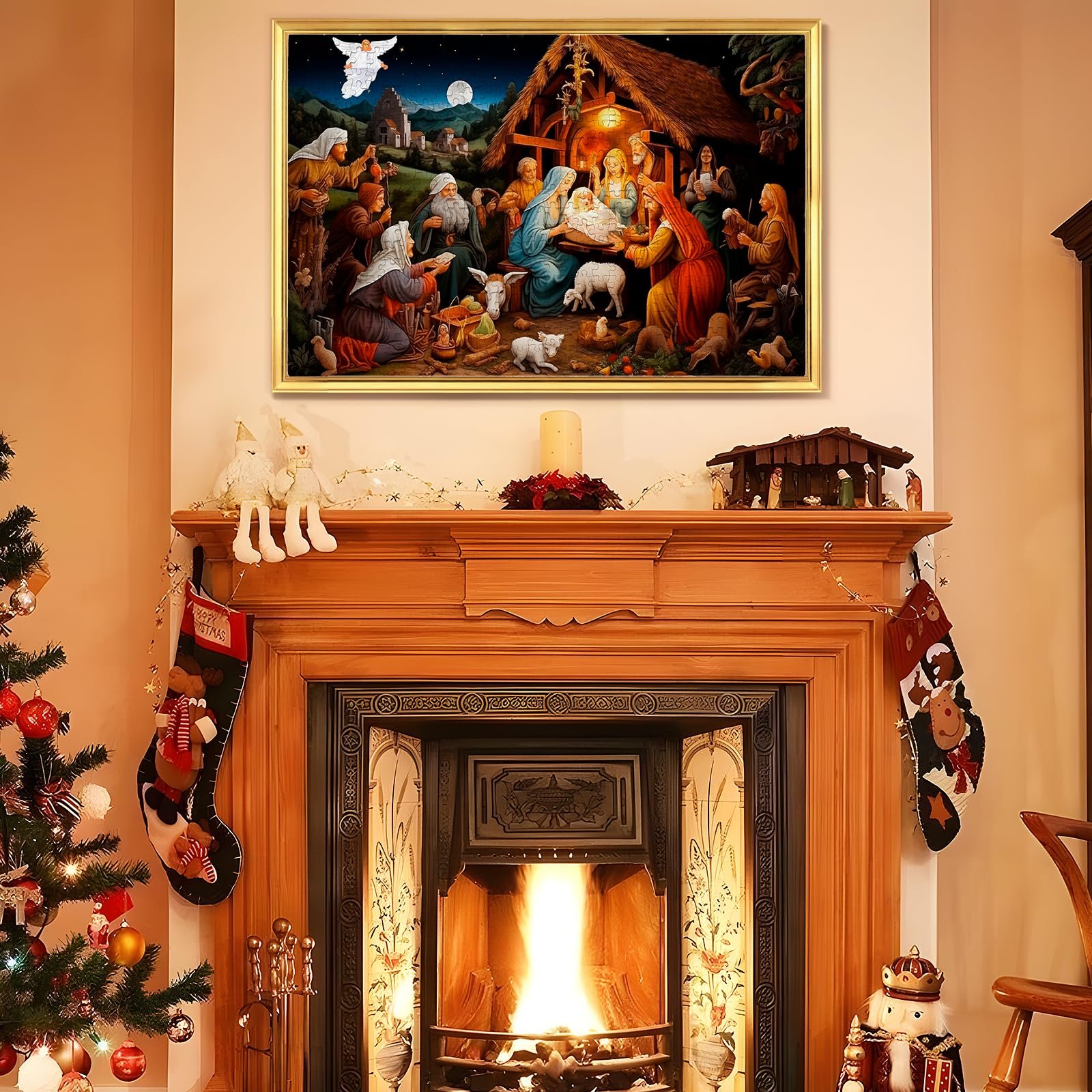 Адвент-календар 2025 Christmas Calendar Пазл 1008 елементів 70 x 50 см, фото №7