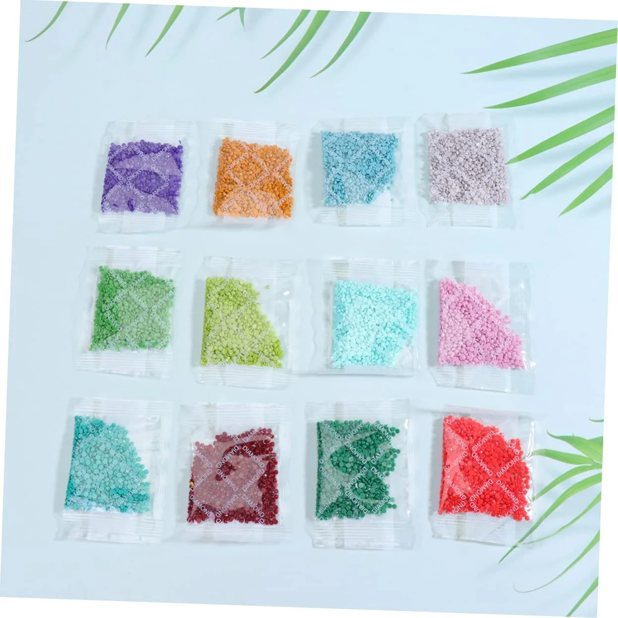 Набор для вышивания Круглые стразы 5D смола 36 цветов Аксессуары Блестящие изделия, фото №8