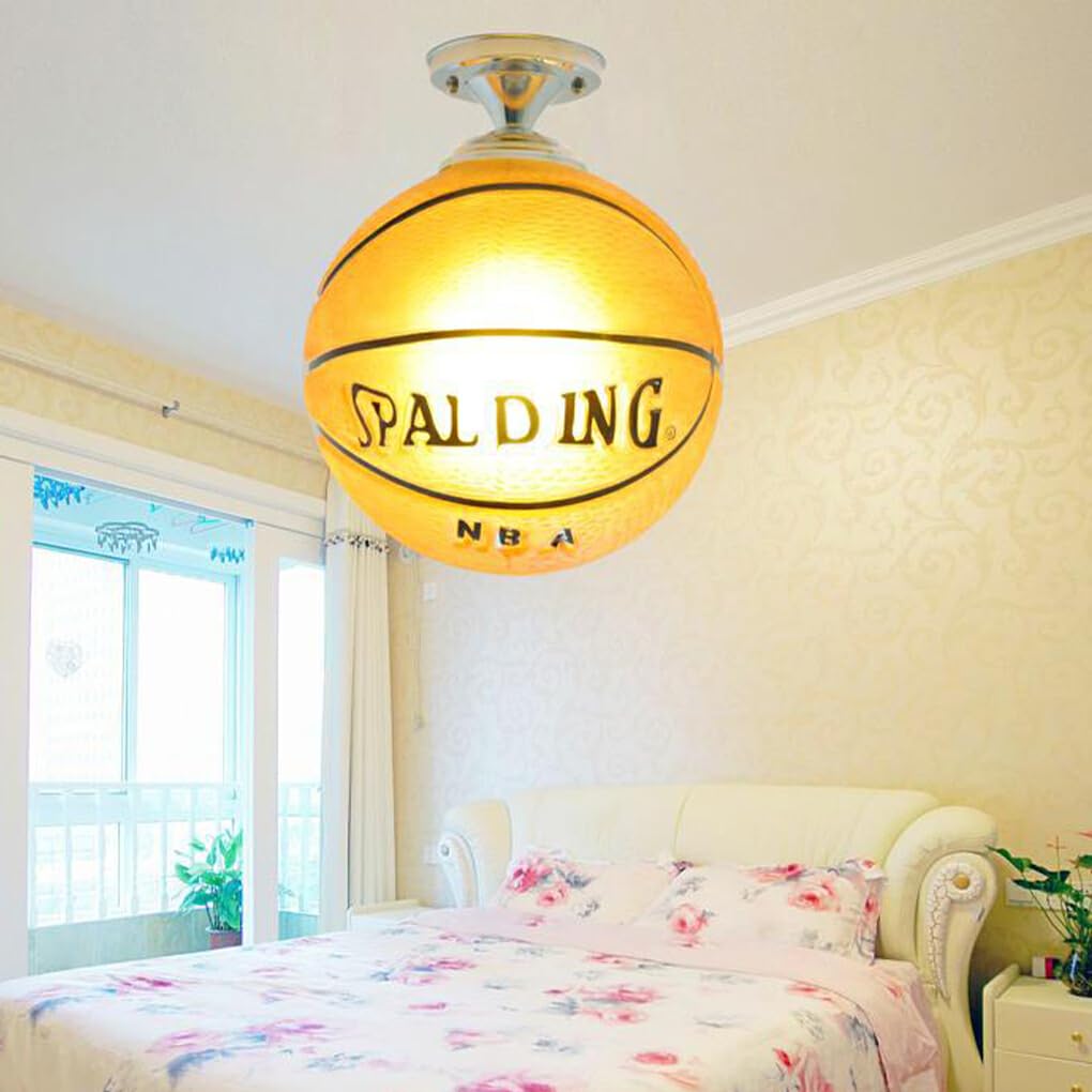 Светильник Ceiling Lights LED rongweiwang Жёлтый Футбольный для оформления детской комнаты мальчиков, фото №4