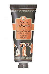 Крем для рук TESORI D'ORIENTE Цветок лотоса 75 мл, деликатный крем для рук с цветком лотоса и маслом ши, ритуал для тела и чувств - Фото 1