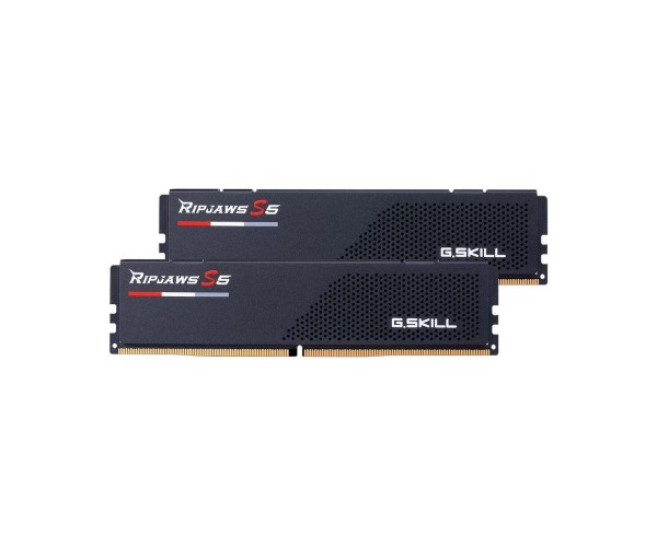 Пам'ять для настільних комп'ютерів G Skill 32 GB 2x16GB DDR5 6000 MHz Ripjaws S5 Black (F5-6000J3636F16GX2-RS5K), фото №1