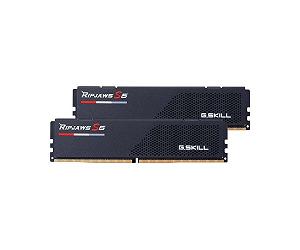 Пам'ять для настільних комп'ютерів G Skill 32 GB 2x16GB DDR5 6000 MHz Ripjaws S5 Black (F5-6000J3636F16GX2-RS5K) - Фото 1