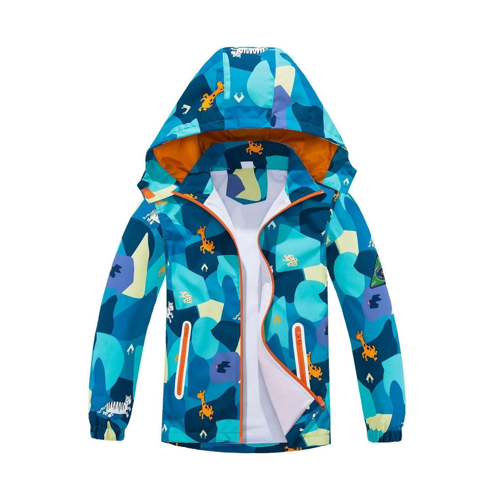 Детская дождевая куртка EQWIGKEIT Водонепроницаемая тонкая переходная куртка Ветрозащитная с капюшоном, фото №1 Детская дождевая куртка EQWIGKEIT Водонепроницаемая тонкая переходная куртка Ветрозащитная с капюшоном, фото №1