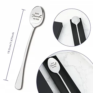 Ложка для кофе Best Friend Gifts Идеи подарков на день рождения для девушки, прощальный подарок для друзей synthetic.ua - Фото 1