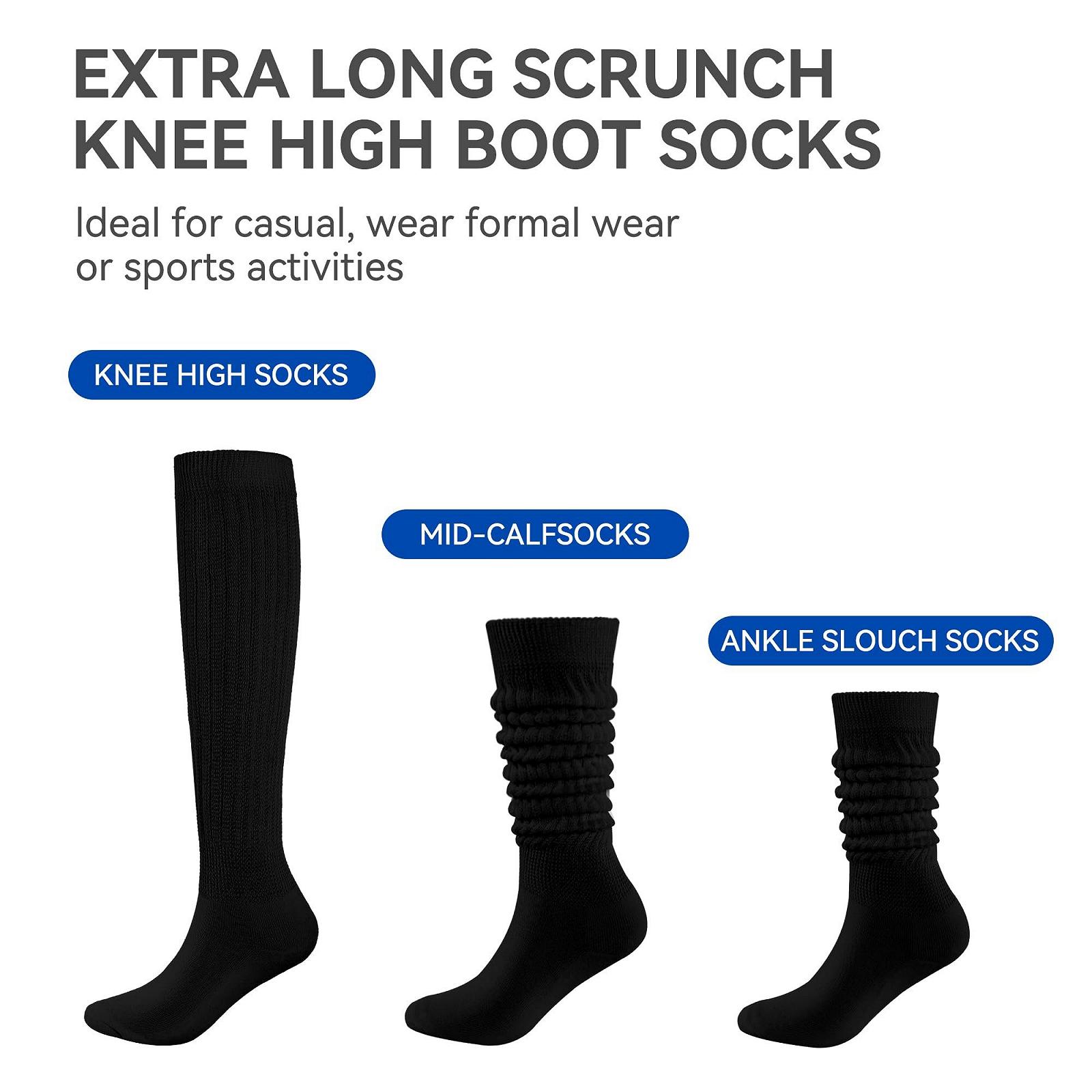 2 пары женских носков выше колена, фото №4