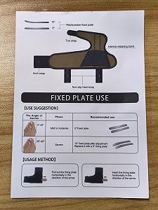 Коректор великого пальця стопи 1 Пара Роздільник для пальців з 2 шинами Hallux Valgus synthetic.ua - Фото 1