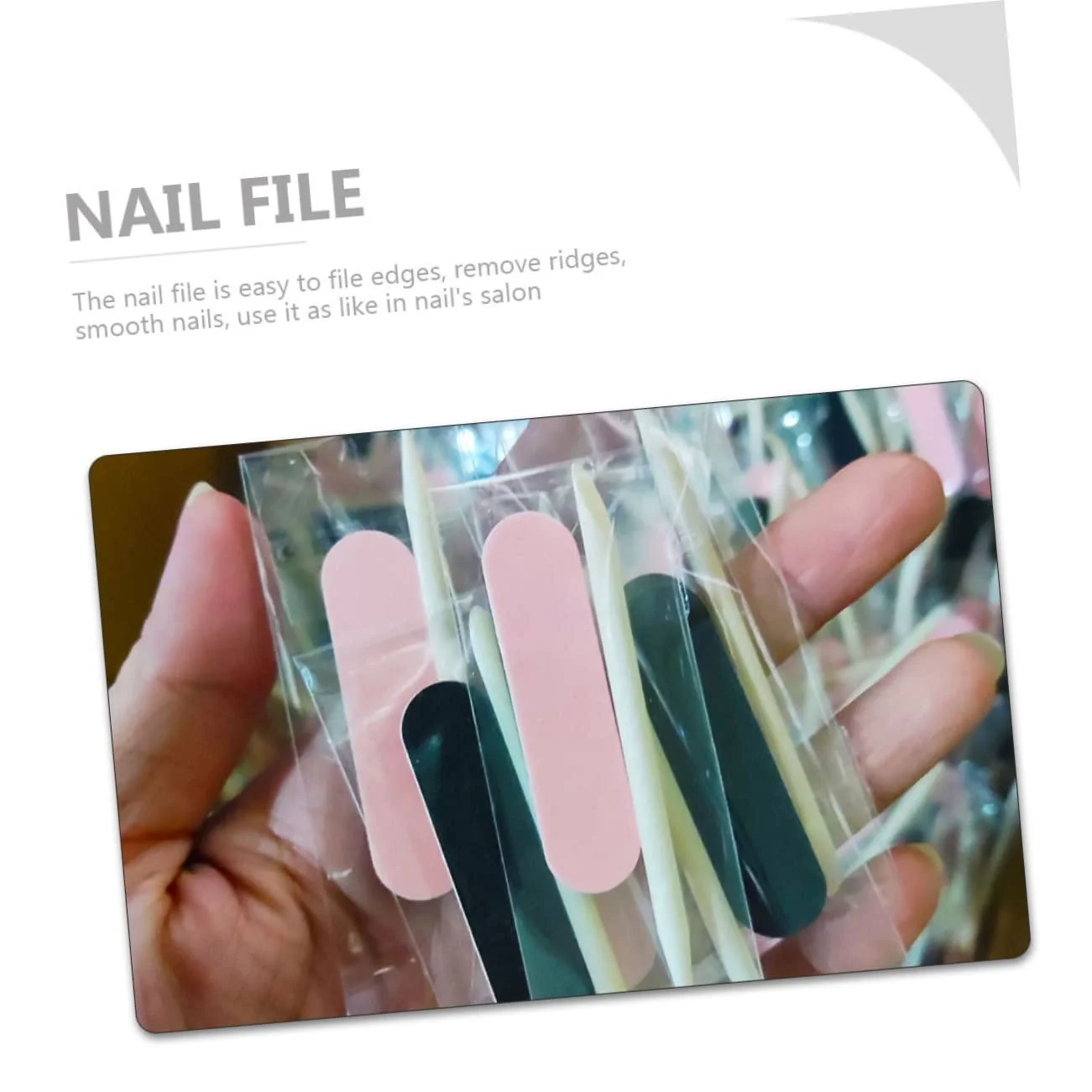 Пилочки для ногтей Деревянные палочки Полировальные Компактный для путешествий, фото №3 Пилочки для ногтей Деревянные палочки Полировальные Компактный для путешествий, фото №3