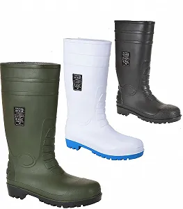 Чоботи Portwest Total Safety Wellington Boot S5, розмір 36, білі synthetic.ua - Фото 1