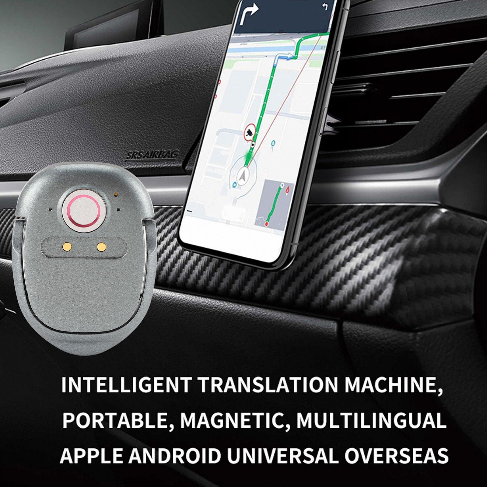 Пристрій голосового перекладу, Портативний голосовий 109 мов 5.2 для бізнес-навчальних подорожей, з простим двостороннім голосовим введенням, фото №2 Пристрій голосового перекладу, Портативний голосовий 109 мов 5.2 для бізнес-навчальних подорожей, з простим двостороннім голосовим введенням, фото №2