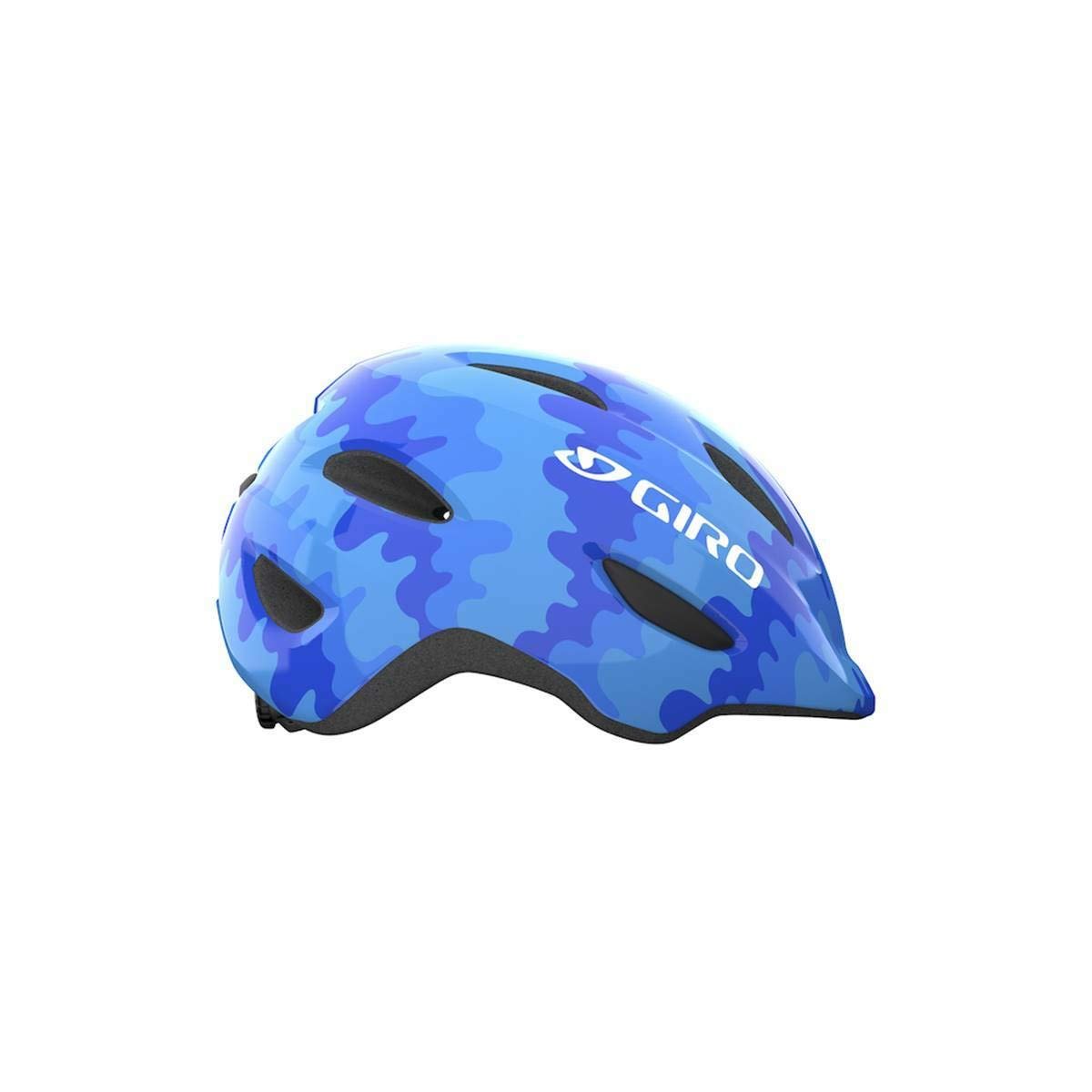 Шлем велосипедный Unisex Youth Giro Scamp, XS, Blue Splash 21, фото №4