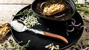 Ложка для супу Laguiole Style de Vie Luxury Line 6 шт. Pakka Wood synthetic.ua - Фото 1