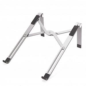 Подставка для ноутбука складная алюминиевая с регулировкой высоты охлаждающая портативная для всех 11-15.6 дюймовых планшетов ПК алюминиевая подставка для ПК - Фото 1