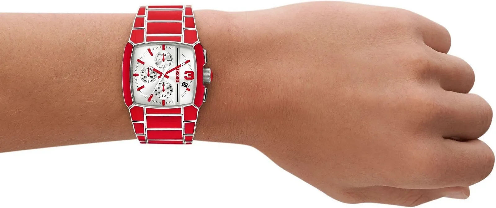 Годинник DIESEL Cliffhanger для чоловіків, кварцовий хронограф, з браслетом з нержавіючої сталі або шкіряним ремінцем, фото №4 Годинник DIESEL Cliffhanger для чоловіків, кварцовий хронограф, з браслетом з нержавіючої сталі або шкіряним ремінцем, фото №4