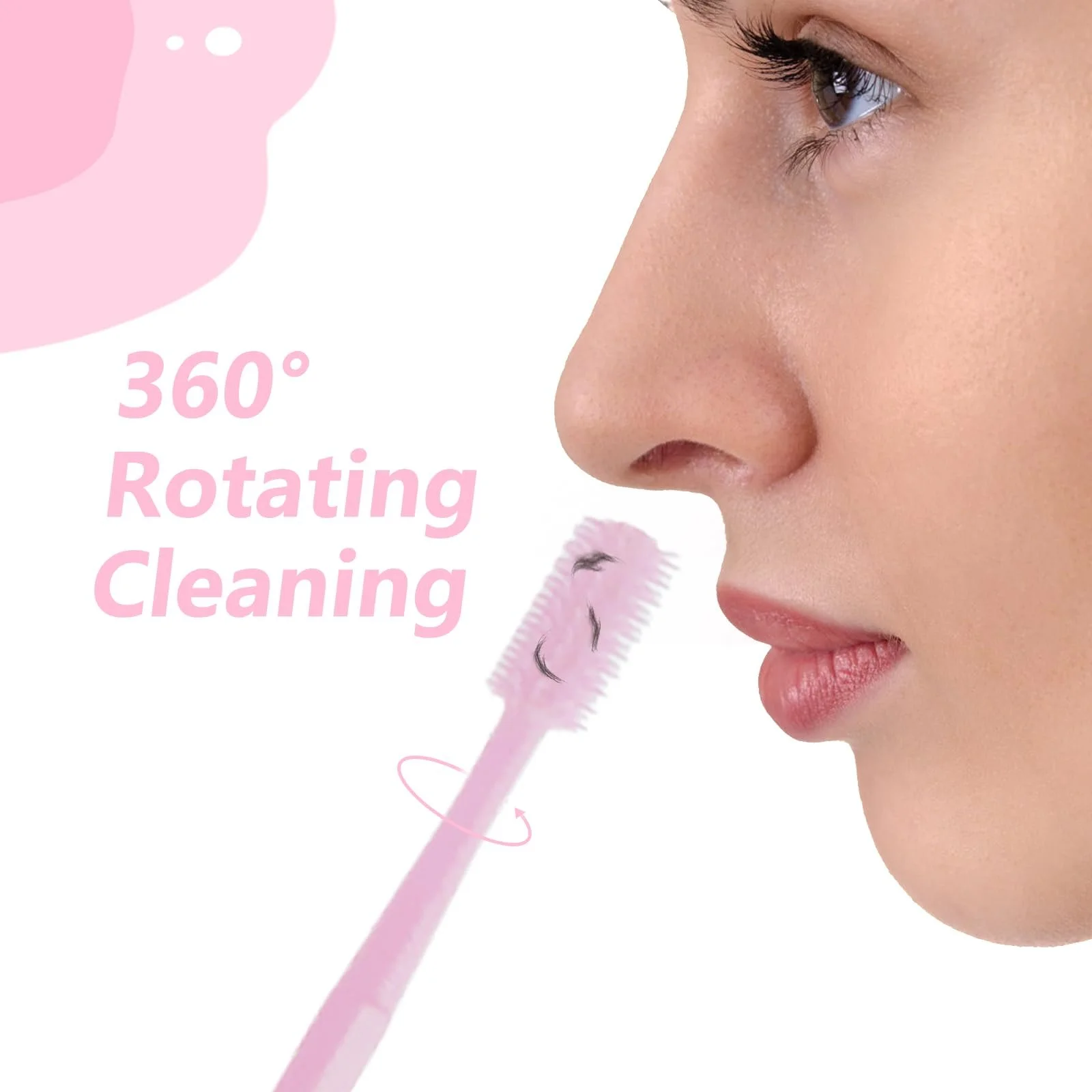 Тример FINEASY 2-в-1 Ротаційний Ручний 5 шт Ручний Для Носа Двосторонній, фото №4