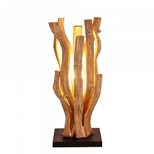 Настільна лампа IMAGO Driftwood Bleached Liana 15 x 15 x 39 см Натуральний - Фото 1
