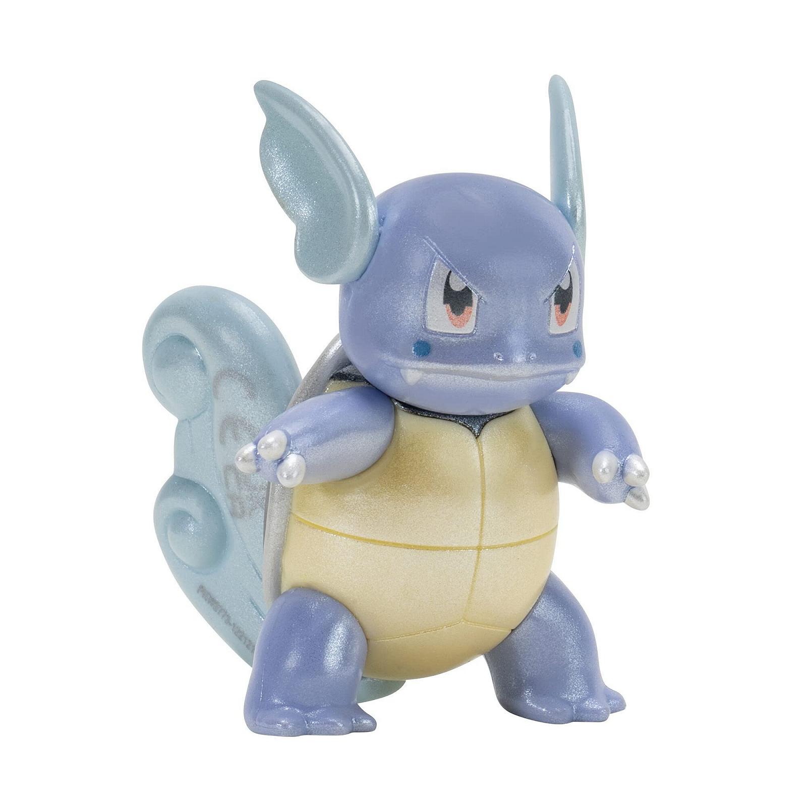 Набір фігурок Pokemon Select Evolution 3 Pack - Splash Plate 2 дюйма, Wartortle 3 дюйма та Blastoise 4,5 дюйма, фото №4