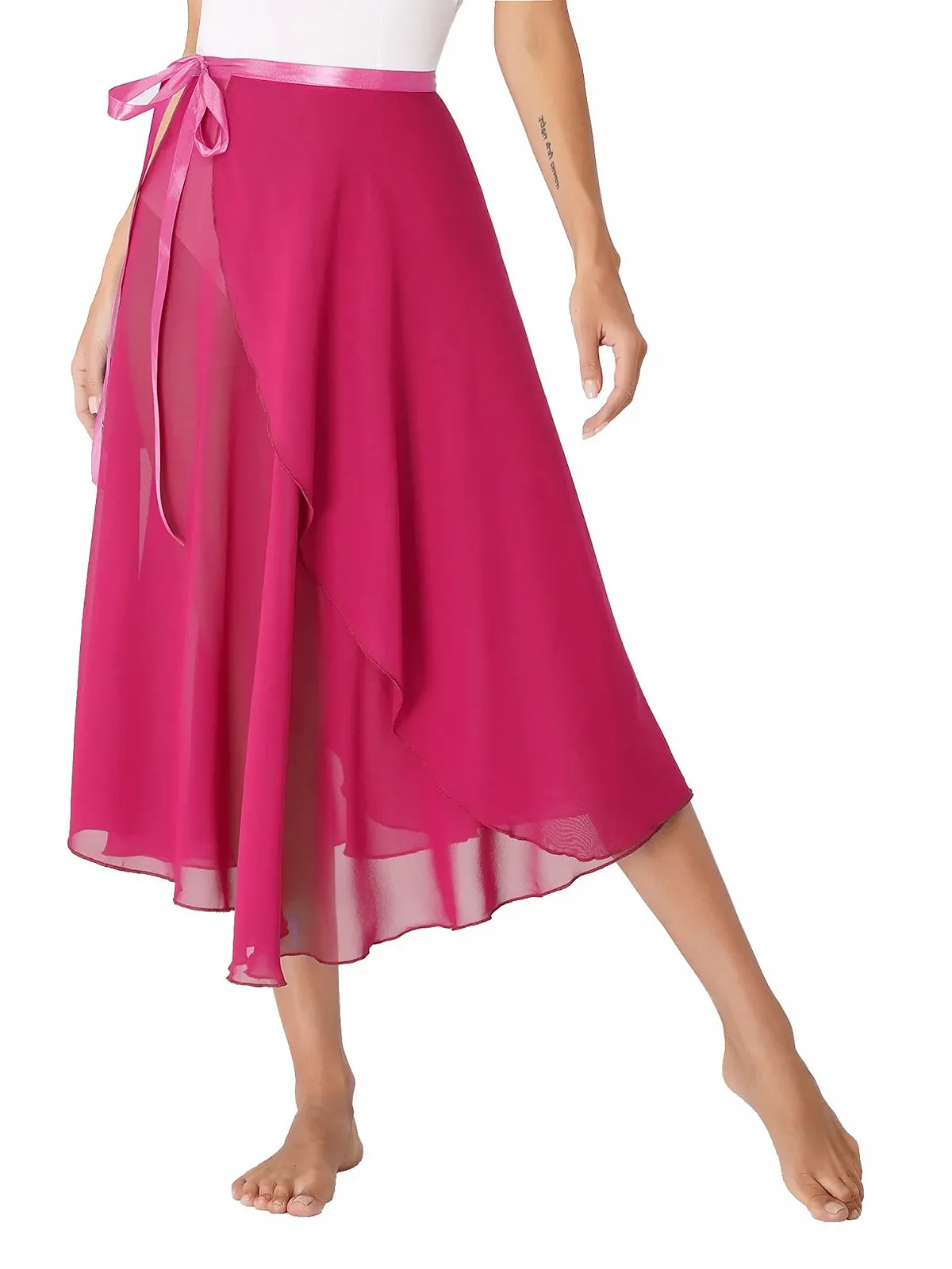 Шифонова балетна спідниця TiaoBug, довга, фото №3