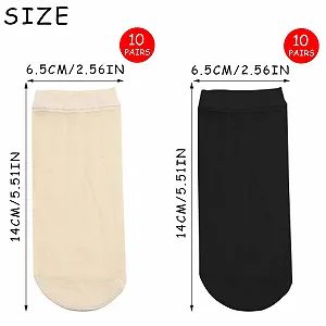 Комплект нейлонових шкарпеток 20 пар synthetic.ua - Фото 1