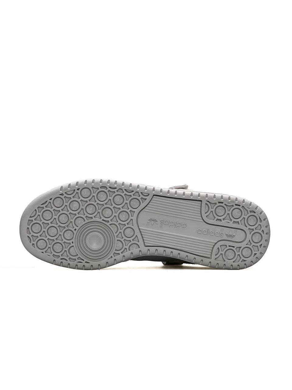 Женские кроссовки Adidas Forum 84 Low Gray White, фото №3