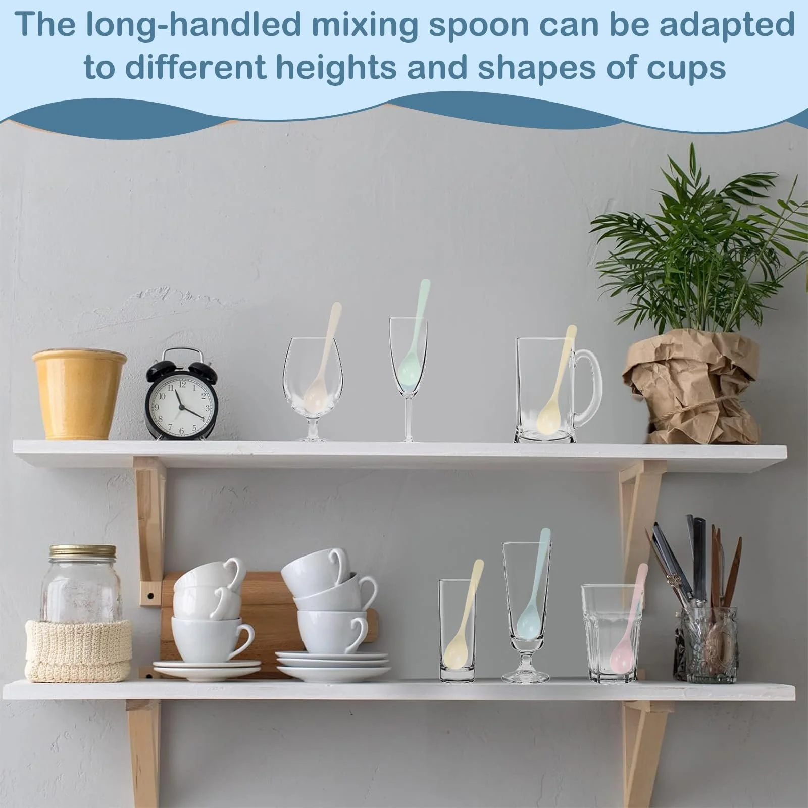 Ложка Набір з 5 штук, Пластикові, фото №5