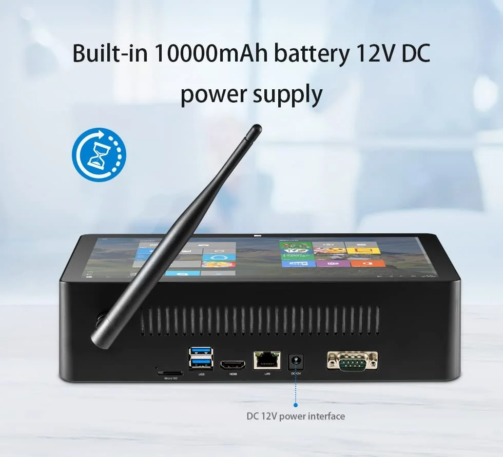 Планшет PiPO X10s 10,1 дюйм Full HD Intel Celeron J4125 6GB RAM 64GB Wi-Fi AC Dual Band PoE Bluetooth 4.0 USB 3.0 HDMI Аккумулятор 10 000 мА·ч, фото №5