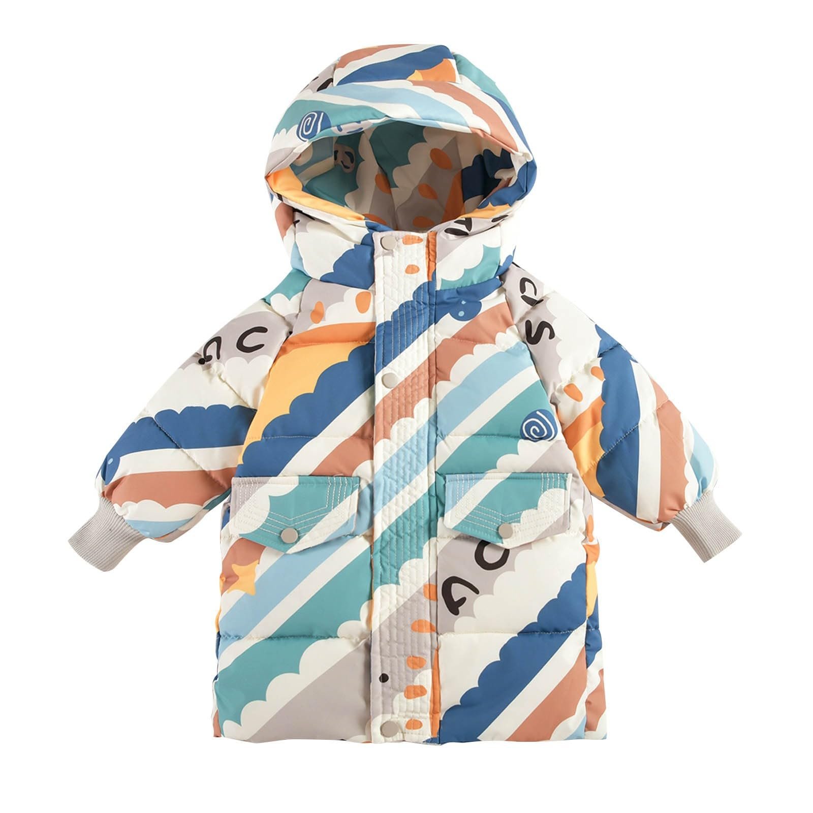 Дитячий пуховик Kinder для дівчинки, довгий, Yanqi, фото №1