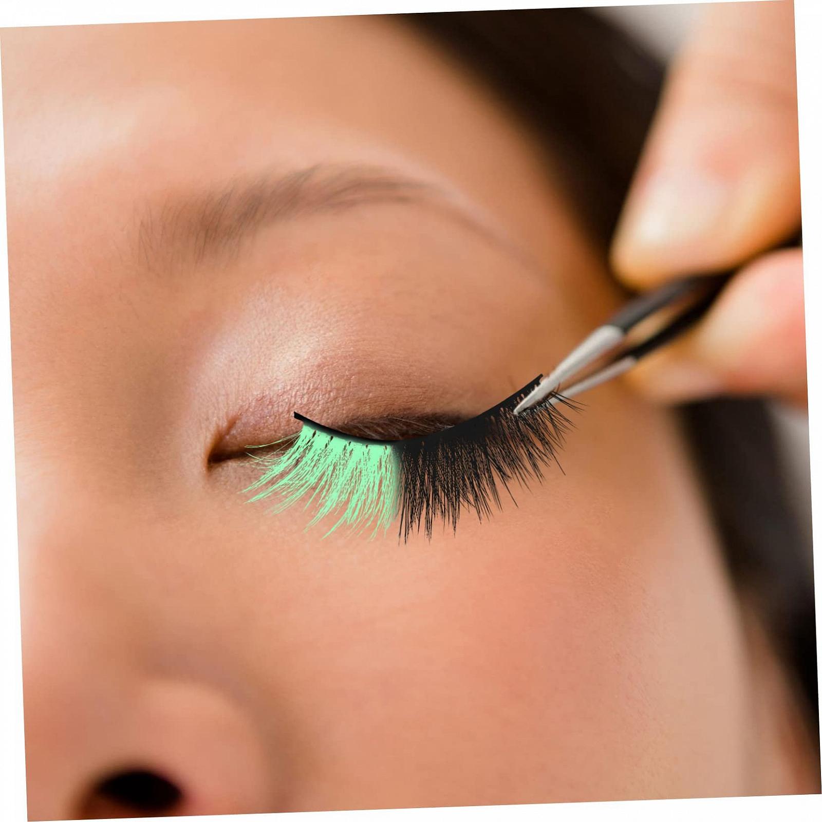 Накладні вії Angoily 10 пар Кольорові, фото №3