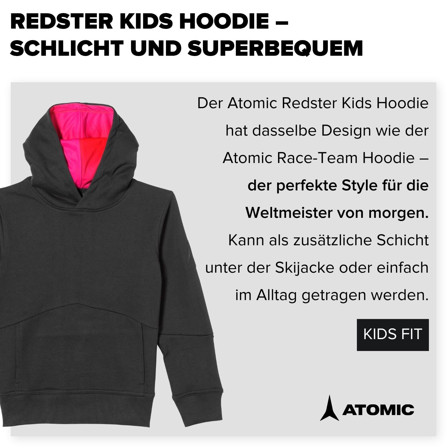 Худі ATOMIC Redster Дитячий, фото №2