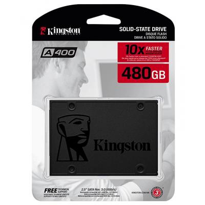 Внутренний накопитель Kingston SSD 2.5" 480GbA400S37 480G, фото №5
