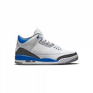 Кросівки Jordan 3 Retro Racer Blue (GS) 36 synthetic.ua - Фото 1