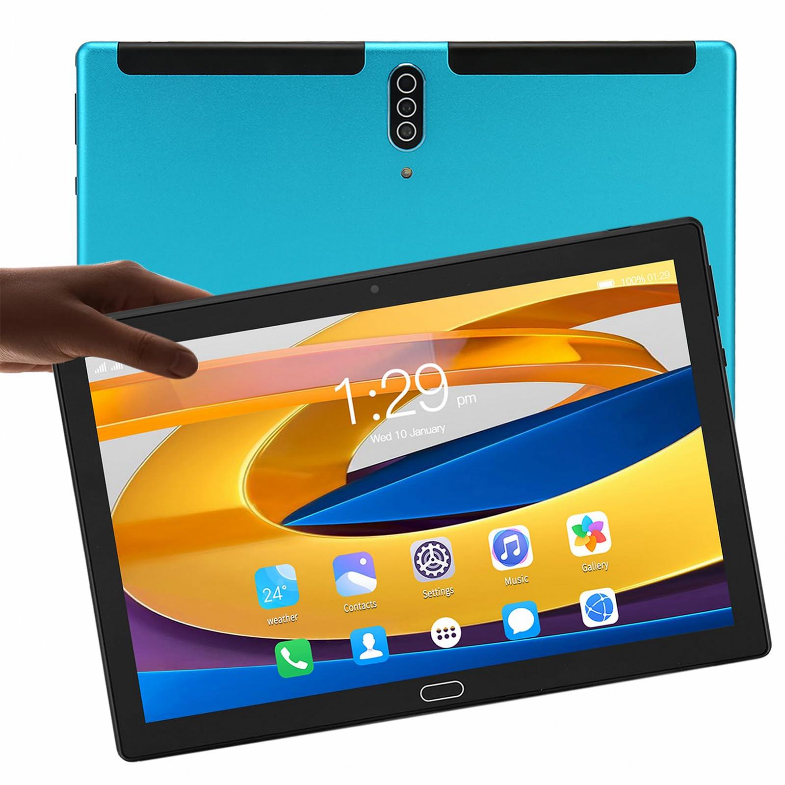 Планшет Garsent Ultra Slim 10.1 дюймов FHD 6GB RAM 128GB ROM Android 10.0 6000mAh (Синій), фото №1