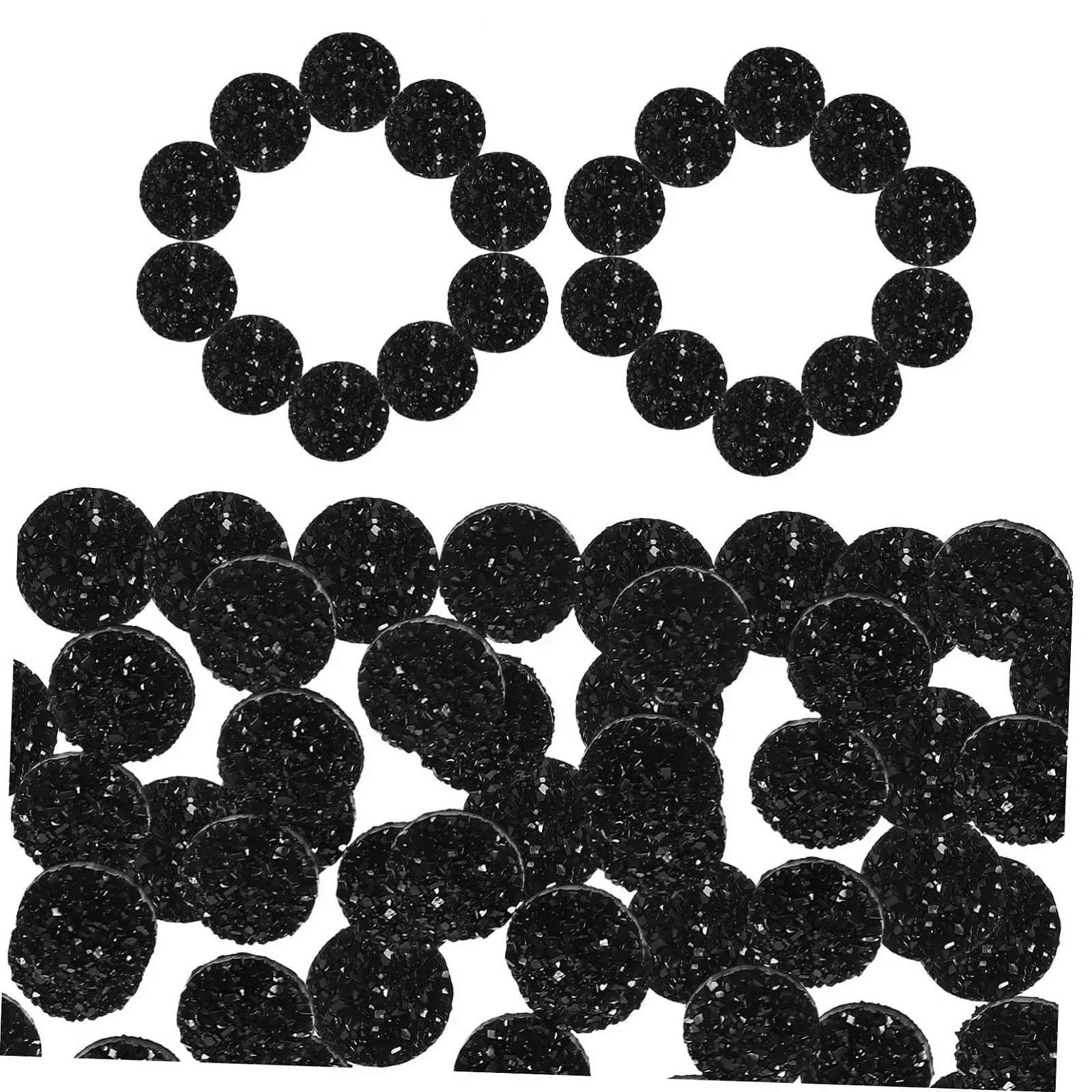 Стрази Плоскі Healeved 400 шт. для DIY прикрас, рукоділля та оздоблення, блискучі камені для творчих проєктів, фото №7