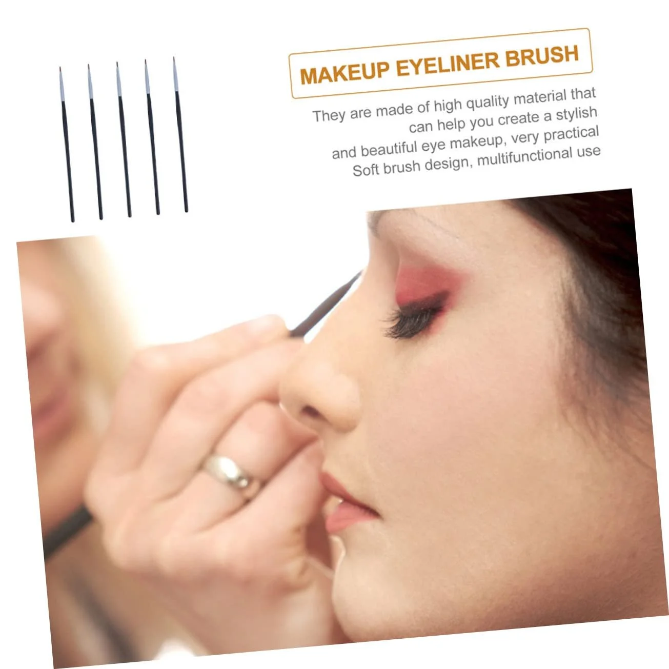 Кисти для подводки глаз FRCOLOR Тонкая, фото №3