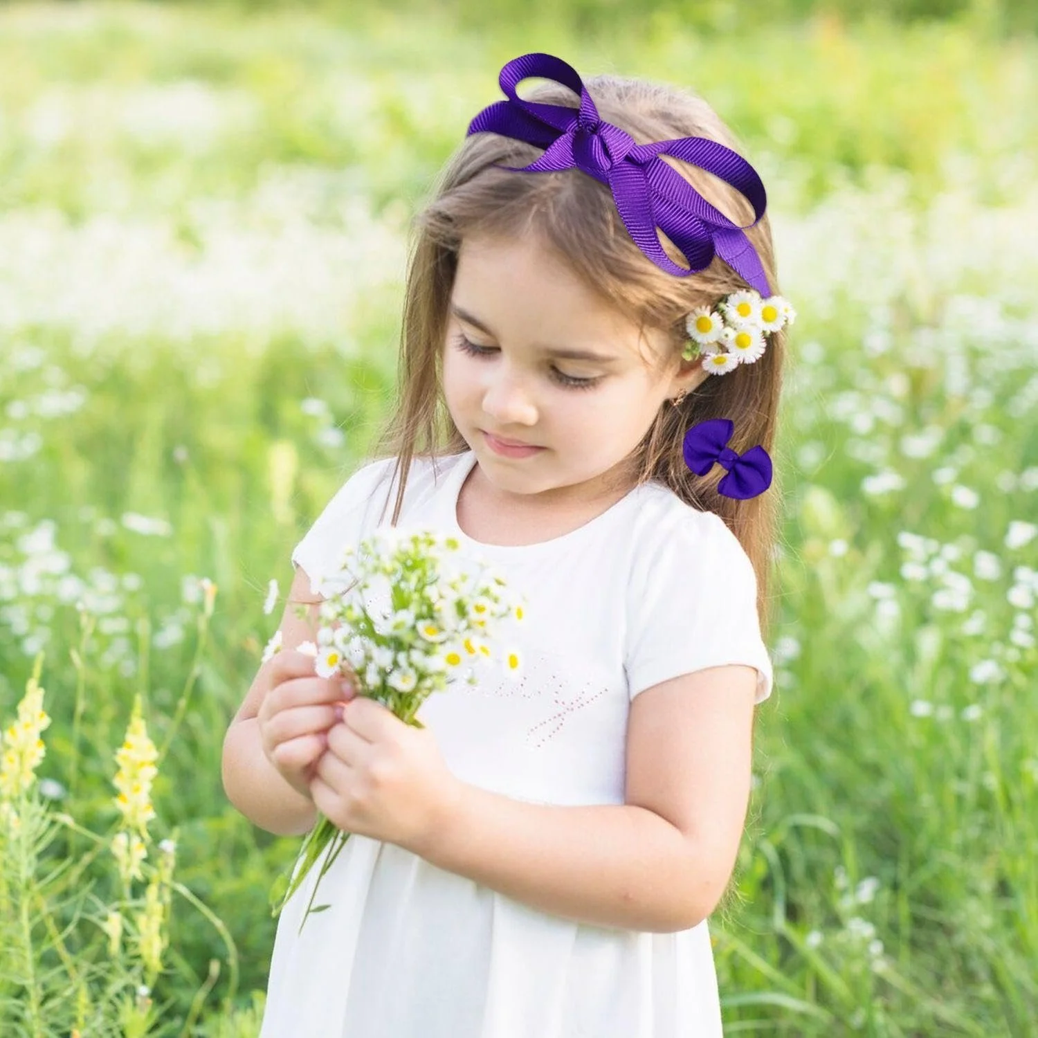 Обруч для волосся з бантом, фото №6