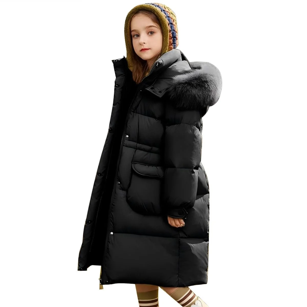 Зимова куртка Tilozs, середньої довжини, зимове пальто, фото №1